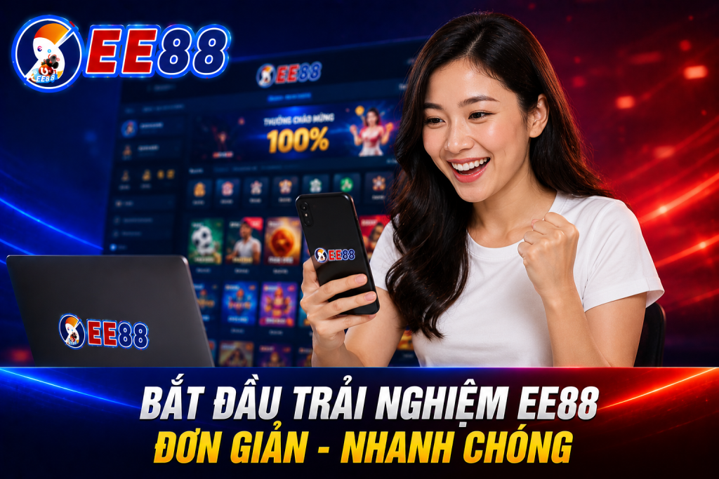 Người dùng hoàn tất đăng ký và bắt đầu sử dụng EE88
